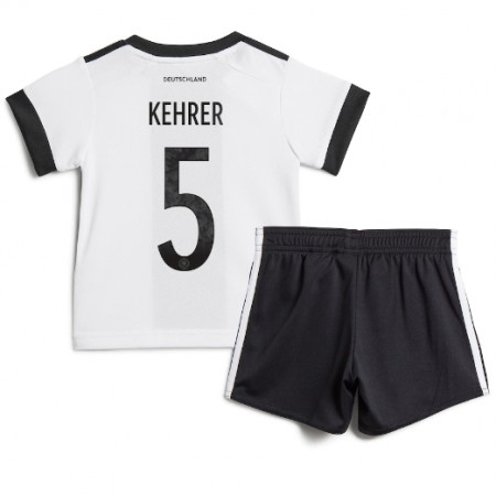 Camiseta de fútbol Alemania Thilo Kehrer 5 Niño 1ª equipación Copa Mundo 2022 Camiseta de fútbol Alemania Thilo Kehrer 5 Niño 1ª equipación Copa Mundo 2022